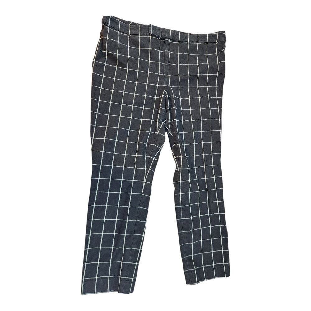 Lauren Ralph Lauren Black label sz 14 grid check dress pant office business